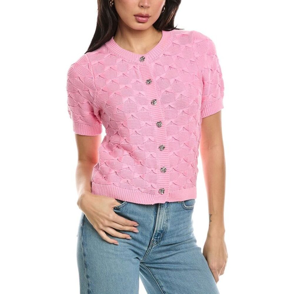 Allison Womens  Effie Cardigan, Pink